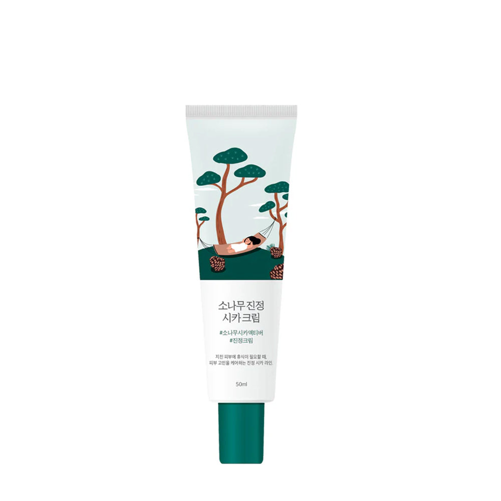 Round Lab -Pine Calming Cica Cream_50ml راوند لاب - سيكا مرطب للوجه